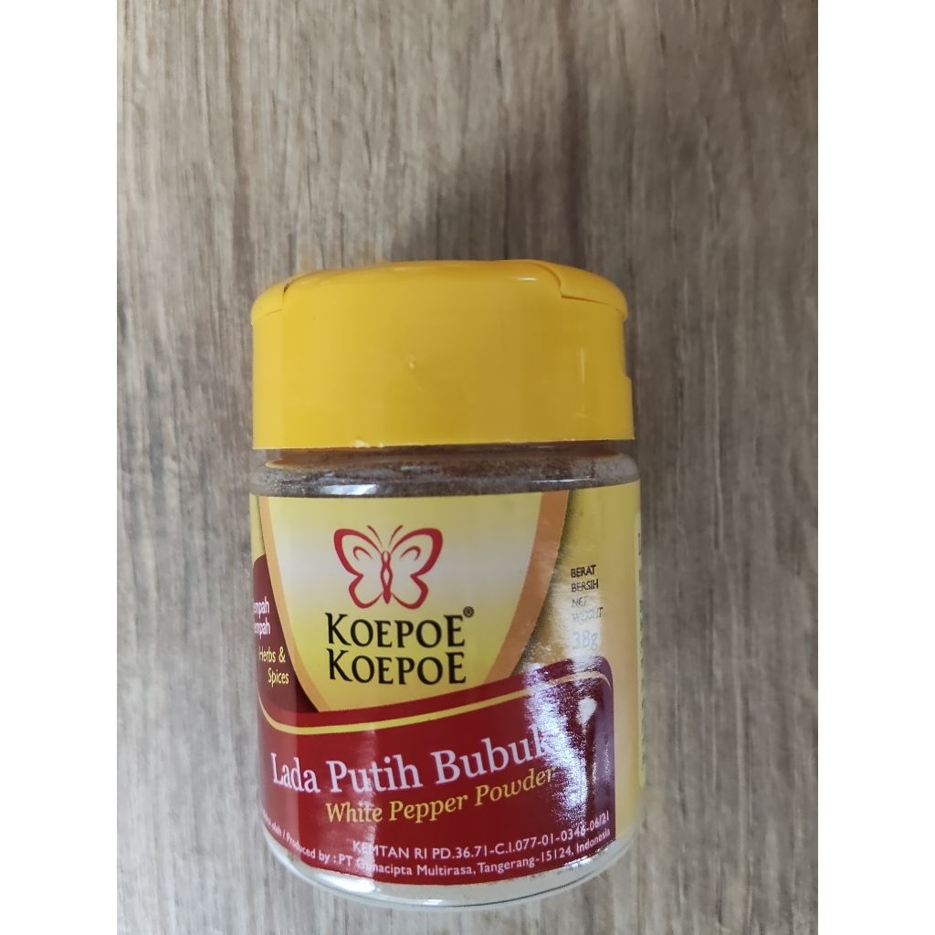 

Lada Putih merk Koepoe Koepoe 38gr