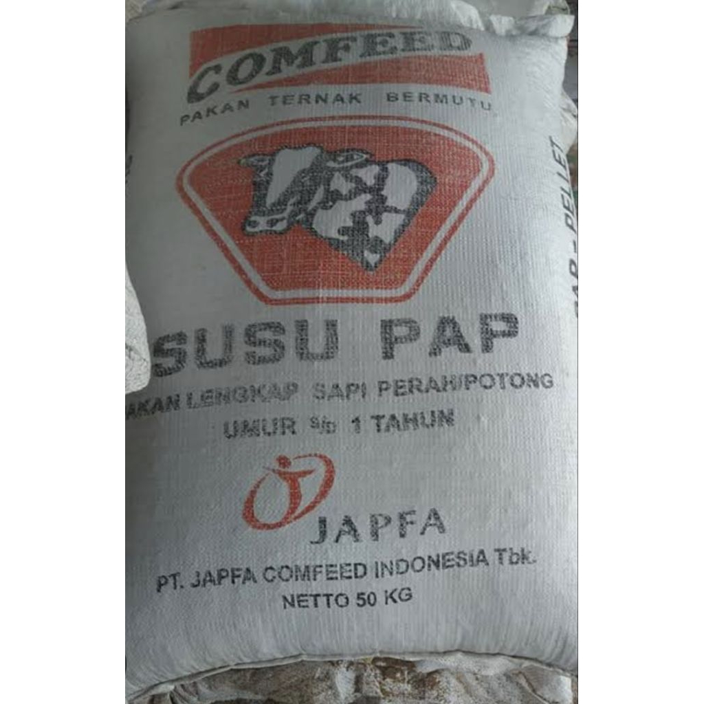 Comfeed susu pap PELLET Pur pakan sapi kambing anakan