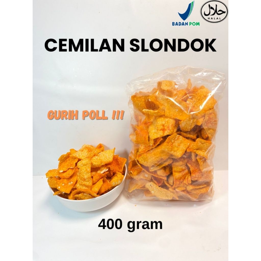 

PUSAT SNACK SLONDOK UKURAN 400g