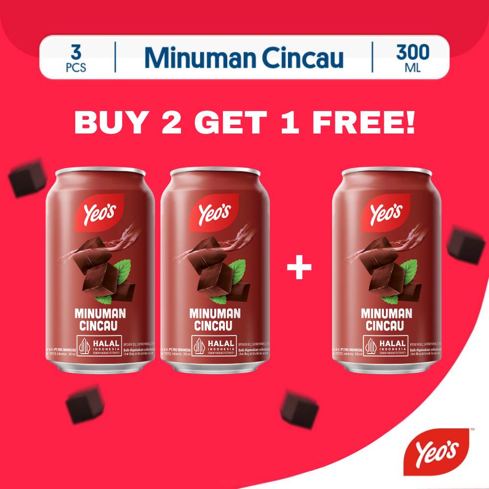 

Yeos Minuman Kaleng Cincau Hitam (Grass Jelly) 300ml - 3 Pcs