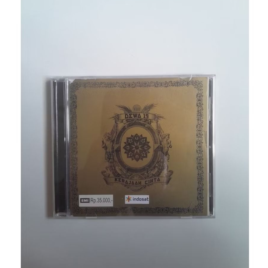 CD audio dewa 19 kerajaan cinta