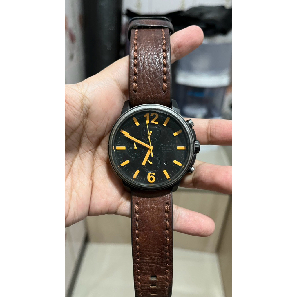 Jam Tangan Pria Alexandre Christie 6267MC Original