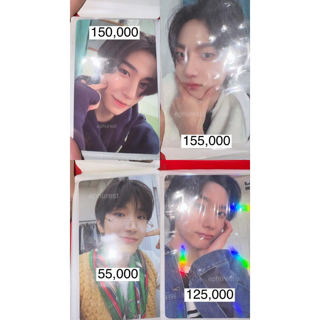 boynextdoor bonedo leehan sungho woonhak pc photocard