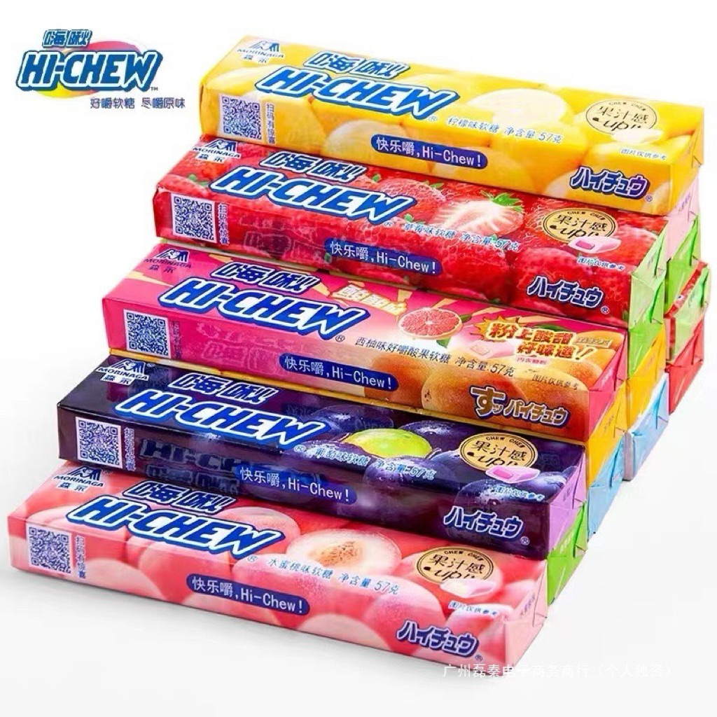 

Morinaga Hi Chew Candy/ Hi Chew Chewy Gummy/ Permen Rasa Buah/ Permen Import 57 gr