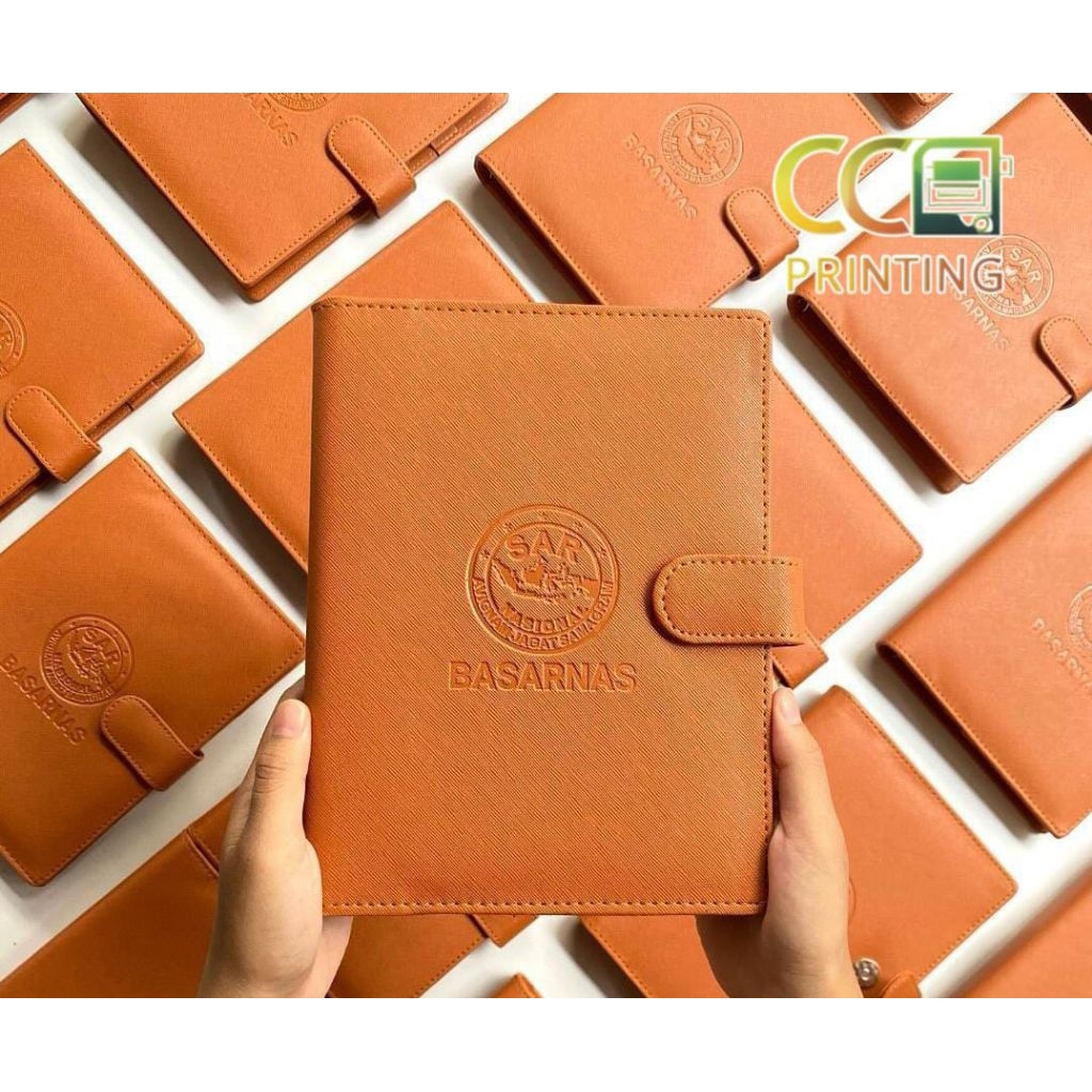 

buku agenda kulit sintetis/batik perinting custom/ agenda murah