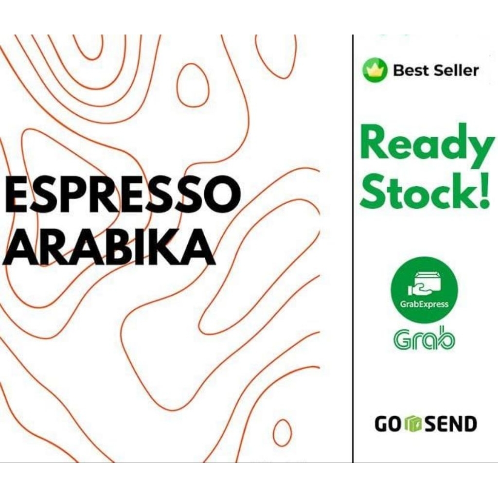 

Biji Kopi 1kg/500g ESPRESSO ARABIKA bahan es kopi susu Murah! - 500 gram