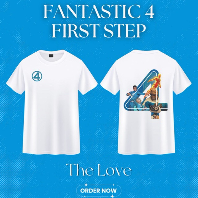 T-SHIRT FANTASTIC FOUR: FIRST STEP