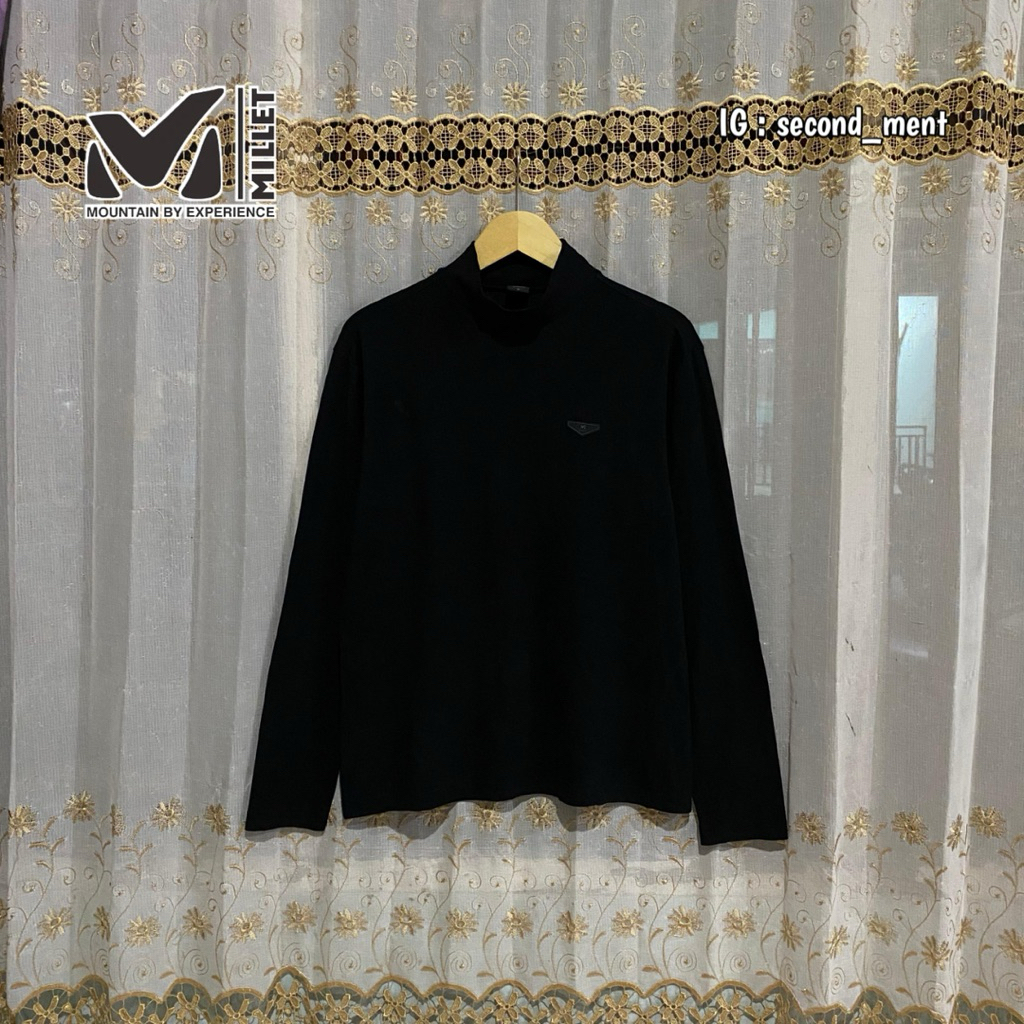 LONG SLEEVE OUTDOOR MILLET GOLF mock neck