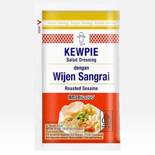 

KEWPIE Salad Dressing dengan Wijen Sangrai 50mL
