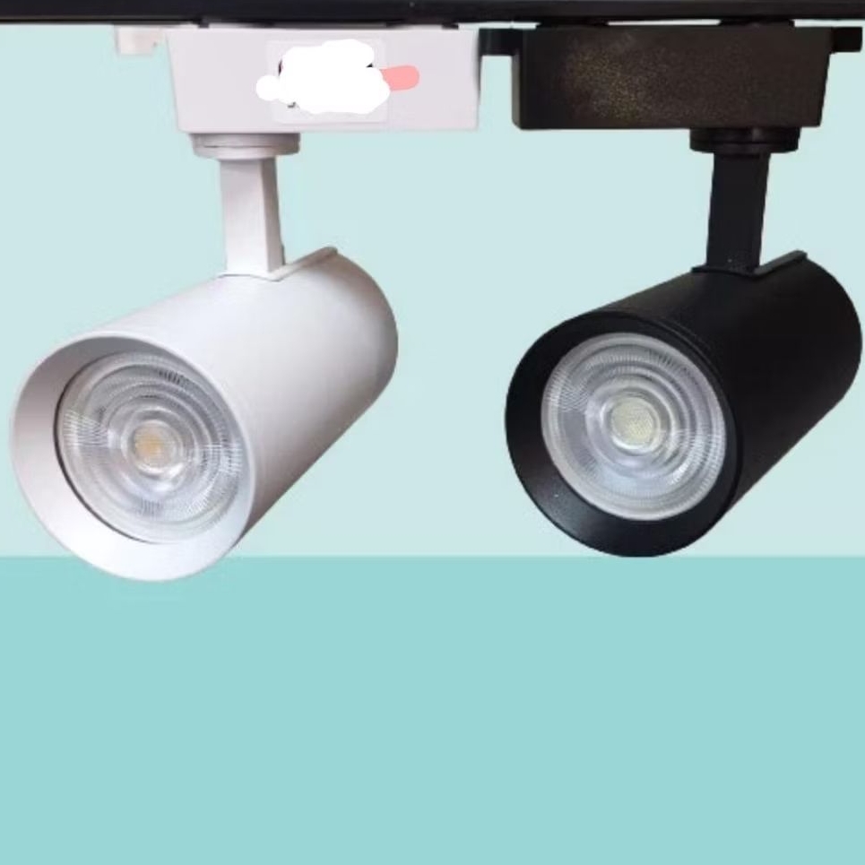 Kap Lampu Track Rell Mr16 COB 10W / Lampu Sorot Track Rell Mr16 10W (1set Lampu)