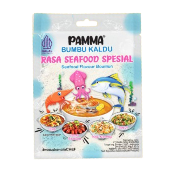 

PAMMA BUMBU KALDU RASA SEAFOOD SPESIAL PCK 80 GR 8994942028616