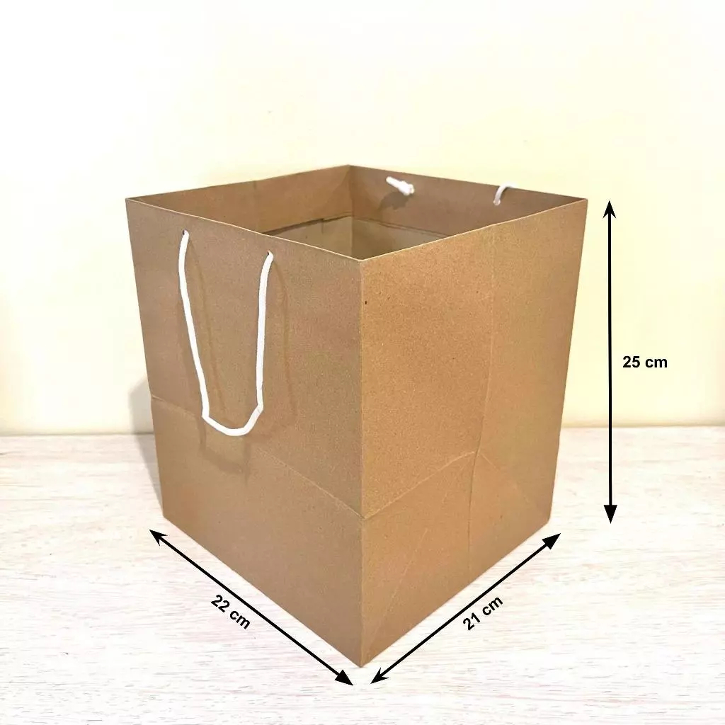 

Paper Bag Coklat Jumbo, Paper Bag Mini Polos, Paperbag Superbig (Besar)