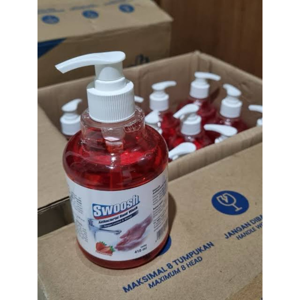 Sabun cuci tangan botol swoosh