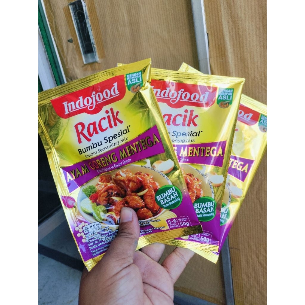 

Indofood racik bumbu ayam goreng mentega