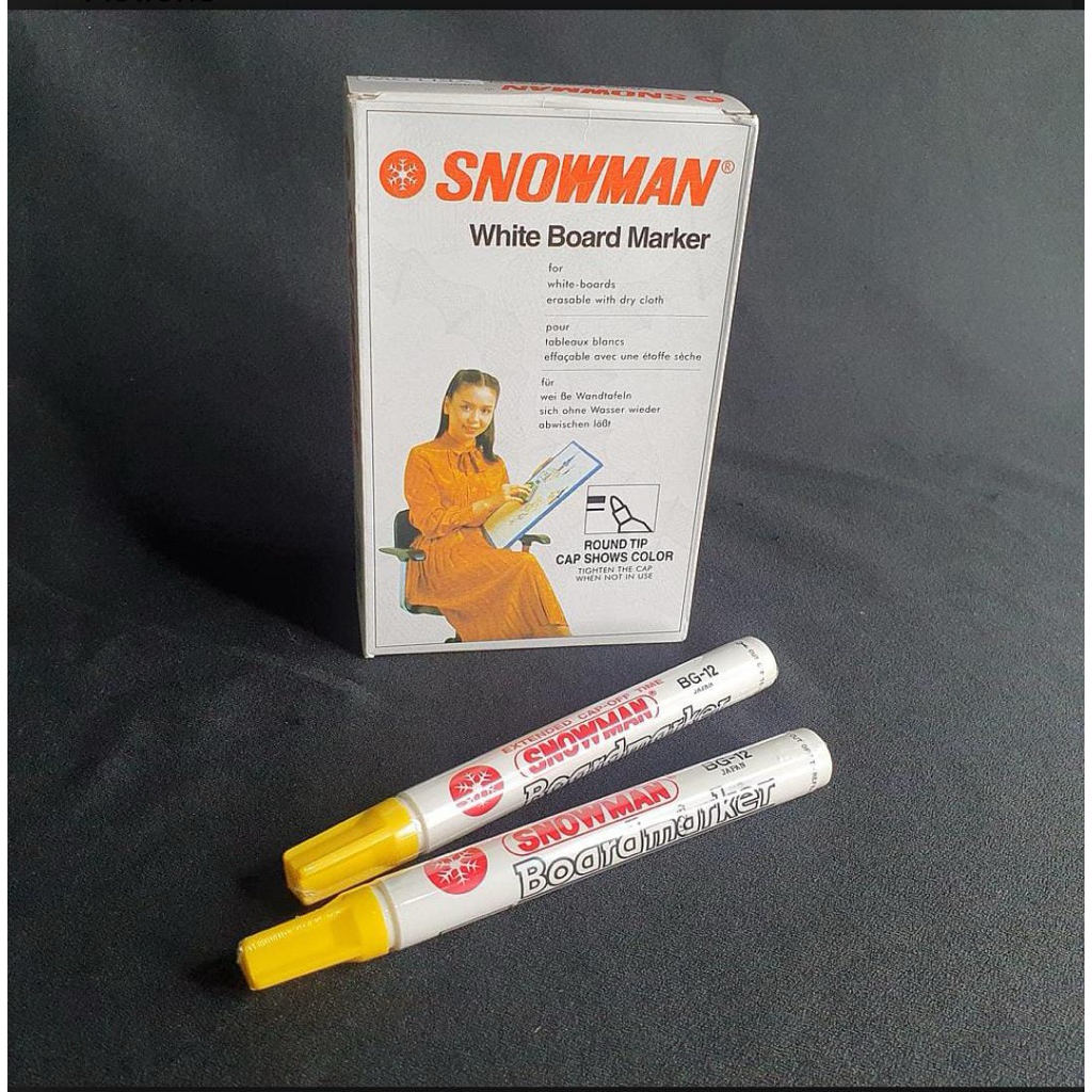

Spidol BG-12 Yellow Snowman - 5016387