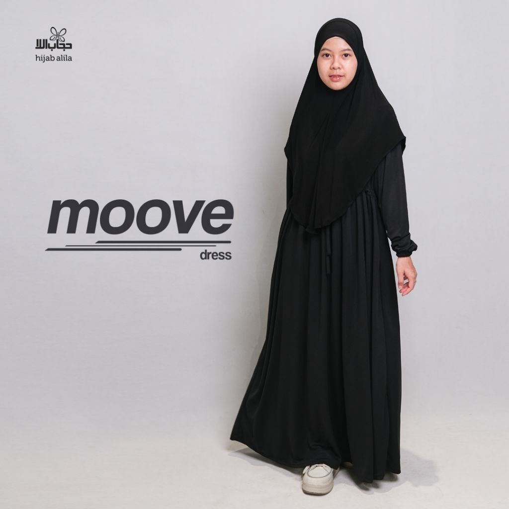 Set Moove Gamis Olahraga Dry Fit | By Hijab Alila