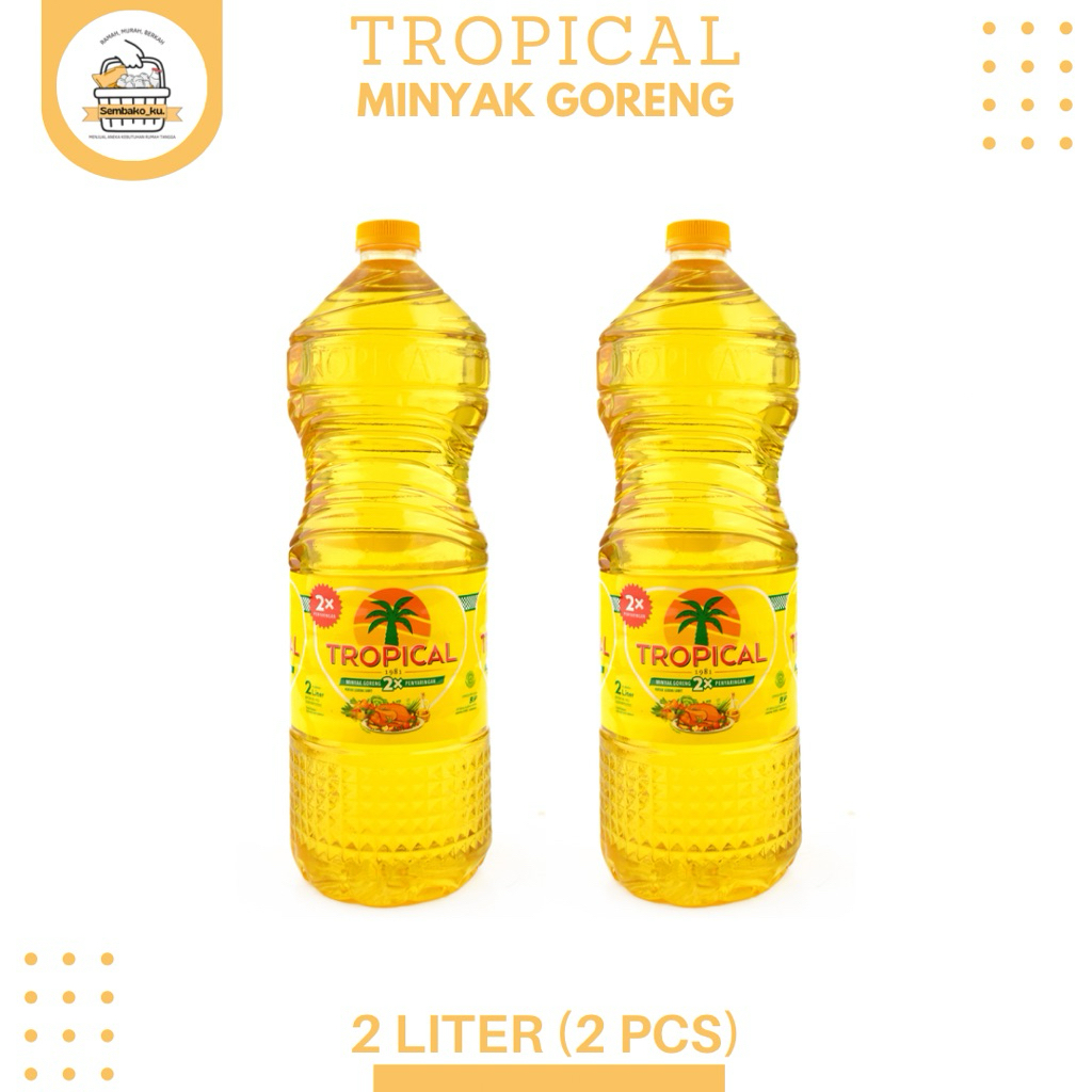 

Tropical Minyak Goreng 2 Liter - 2 pcs