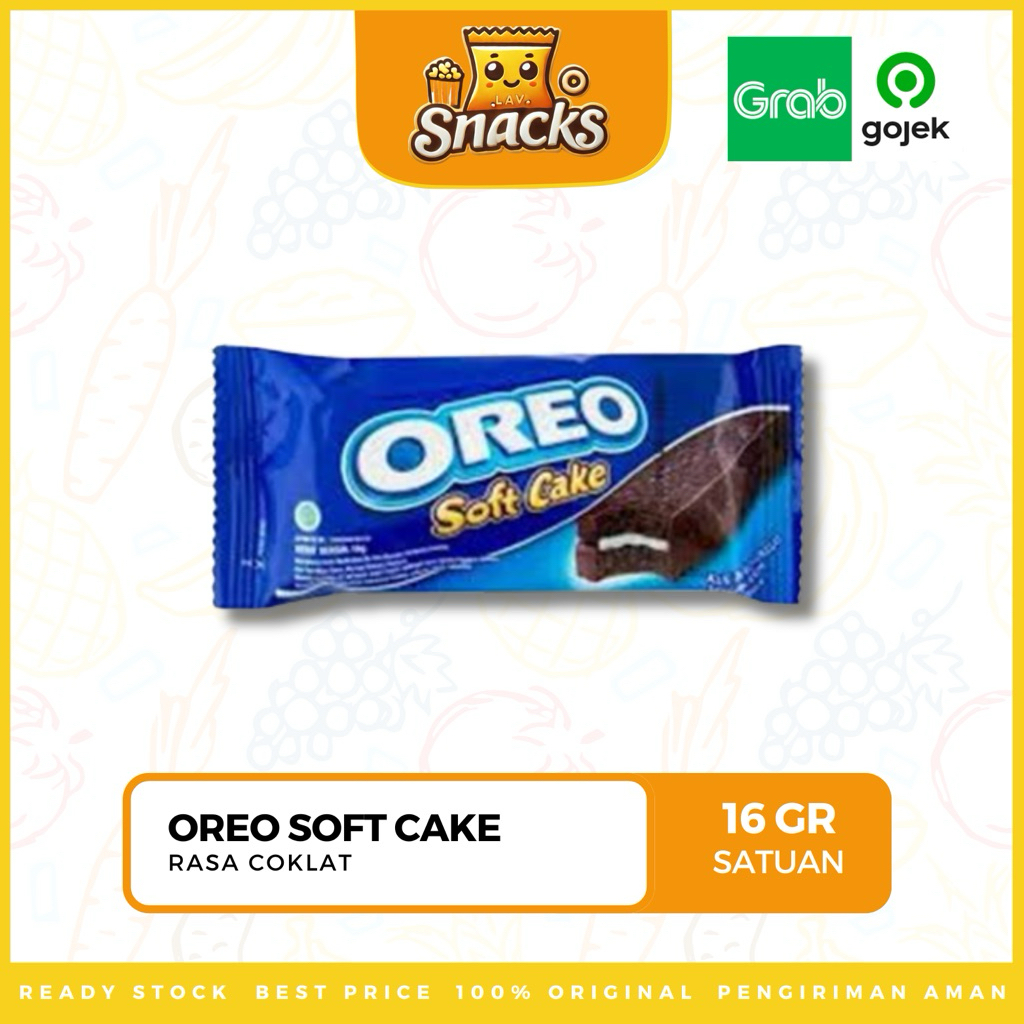 

Lav.Snacks︱Oreo Soft Cake 16GR - SATUAN