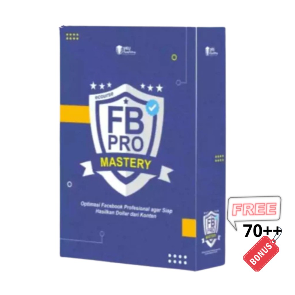 Kelas Facebook Pro Mastery / Buku Fitur Monetisasi Facebook