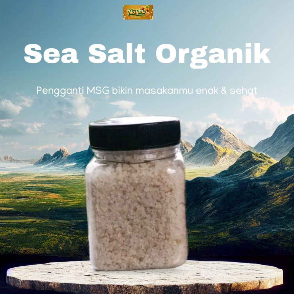 

SEA SALT ORGANIC PENGGANTI MSG GARAM SEHAT 250GR