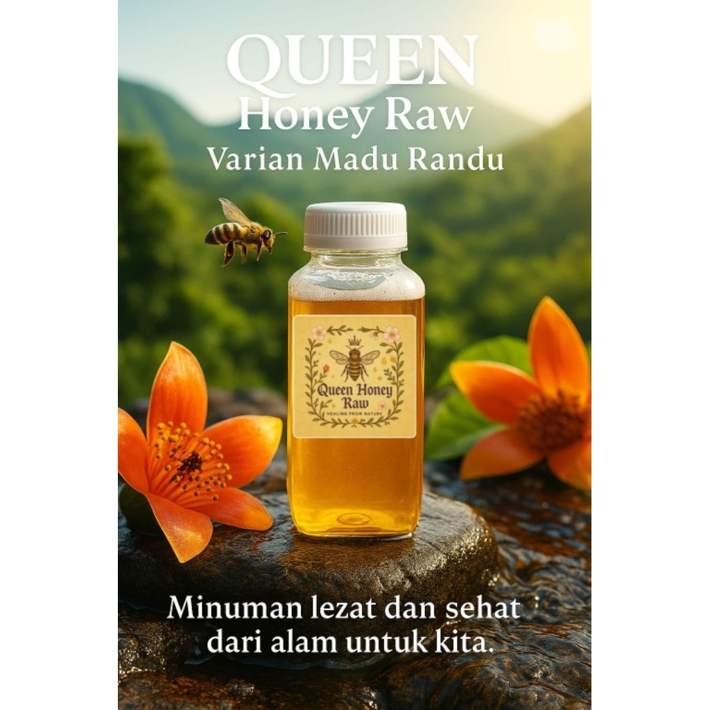 

madu murni nectar randu / kapuk 335gr
