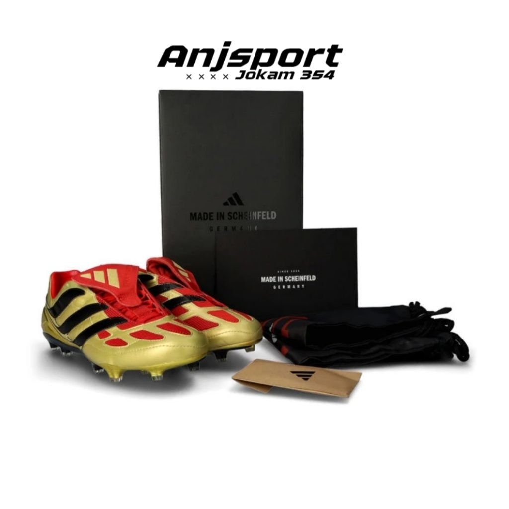 SEPATU BOLA - ADIDAS PREDATOR PRECISION ZZ ELITE FG x ZIDANE MADE IN GERMANY IH0944 ORIGINAL