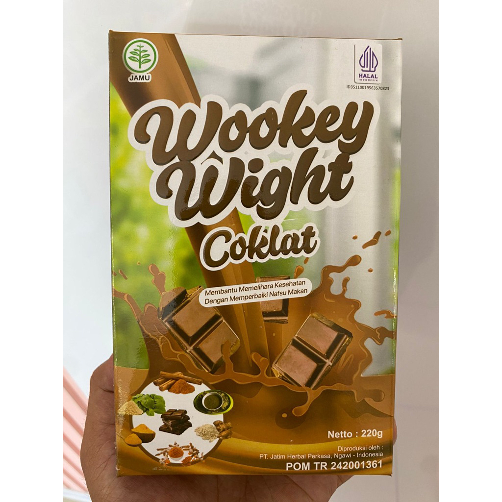 

(TERMURAH) Wookey Wight WEIGHT– Minuman Nutrisi Penambah Berat Badan (1 Box)