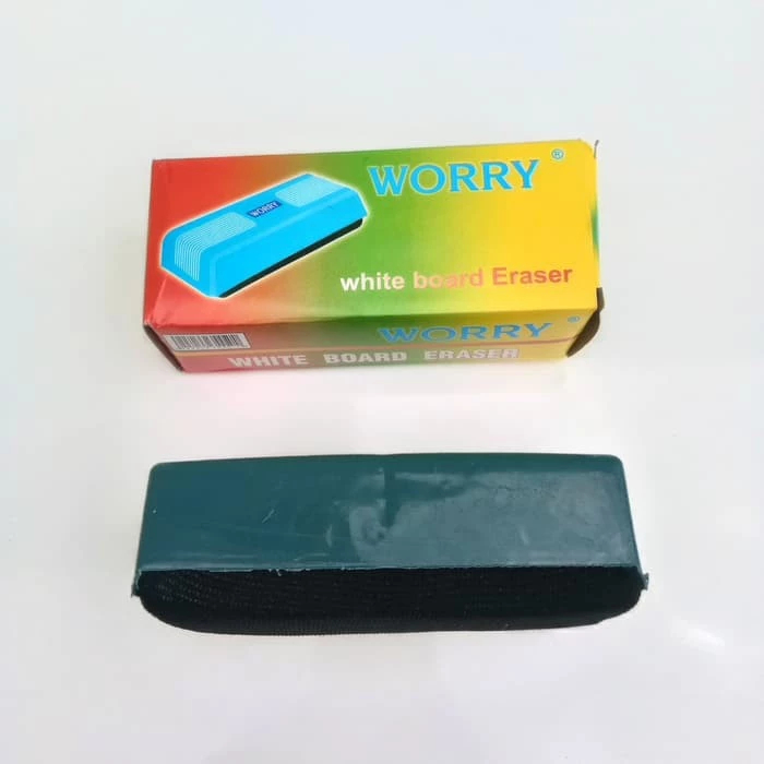 

A56 ADENSURADEN Penghapus Eraser WORRY /Papan White Board/Papan Tulis PER 2 PCS