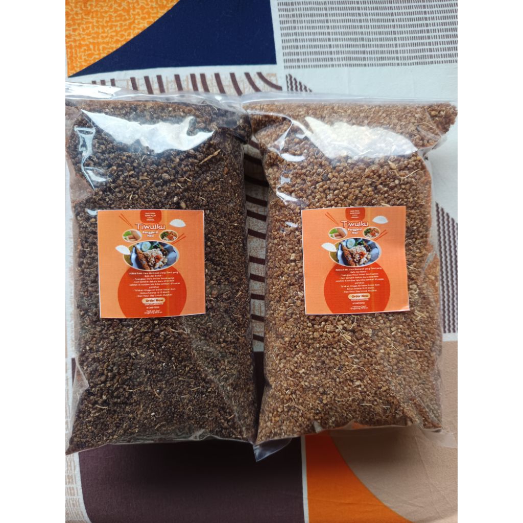 

paket tiwul hitam dan coklat/request warna 2kg(oyek termurah, SuPeR Pullen)