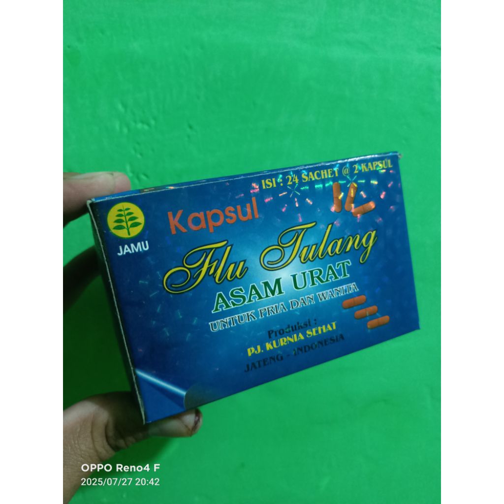 flu tulang Asam Urat asli