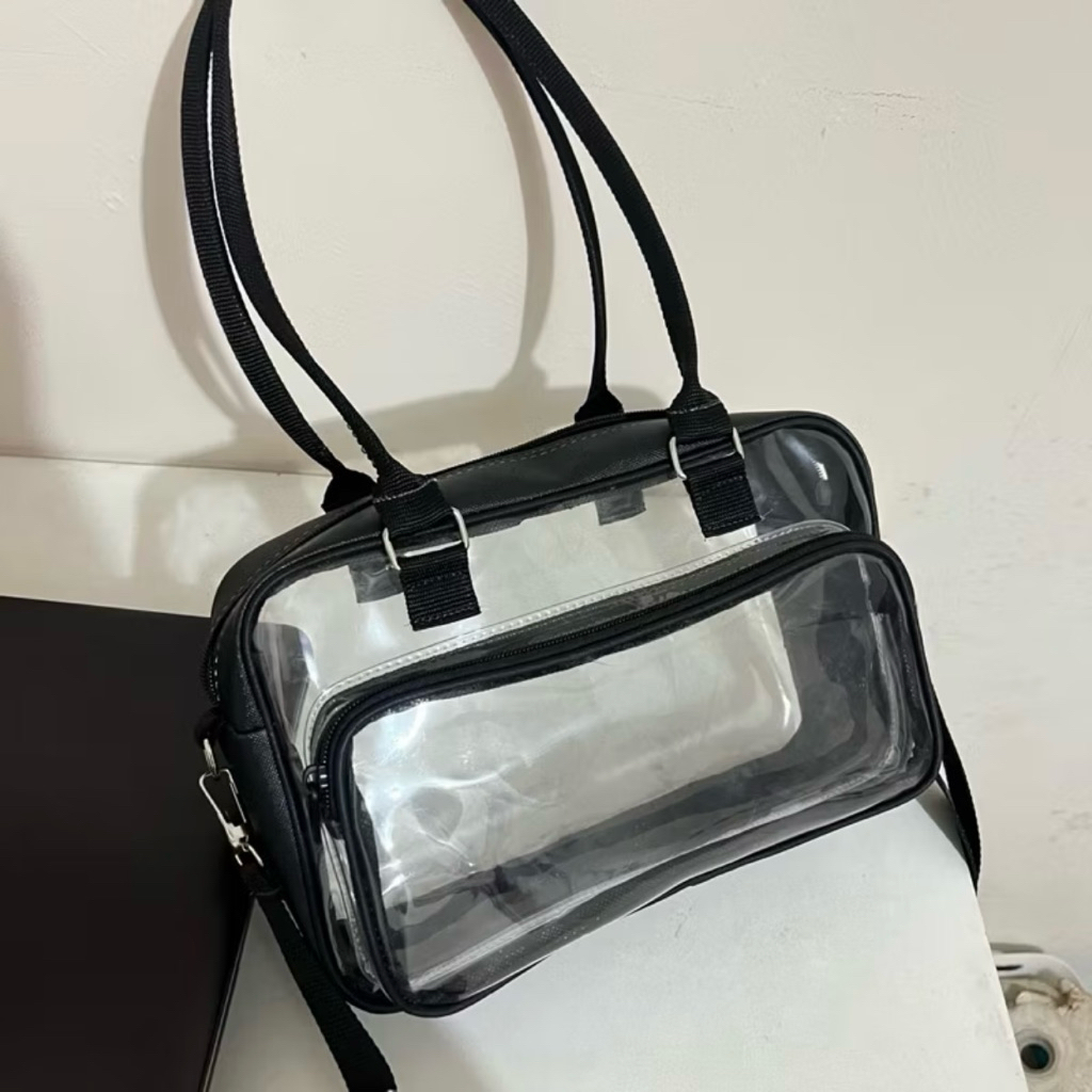 lovedbynaee - preloved / new tas sling bag concert pvc