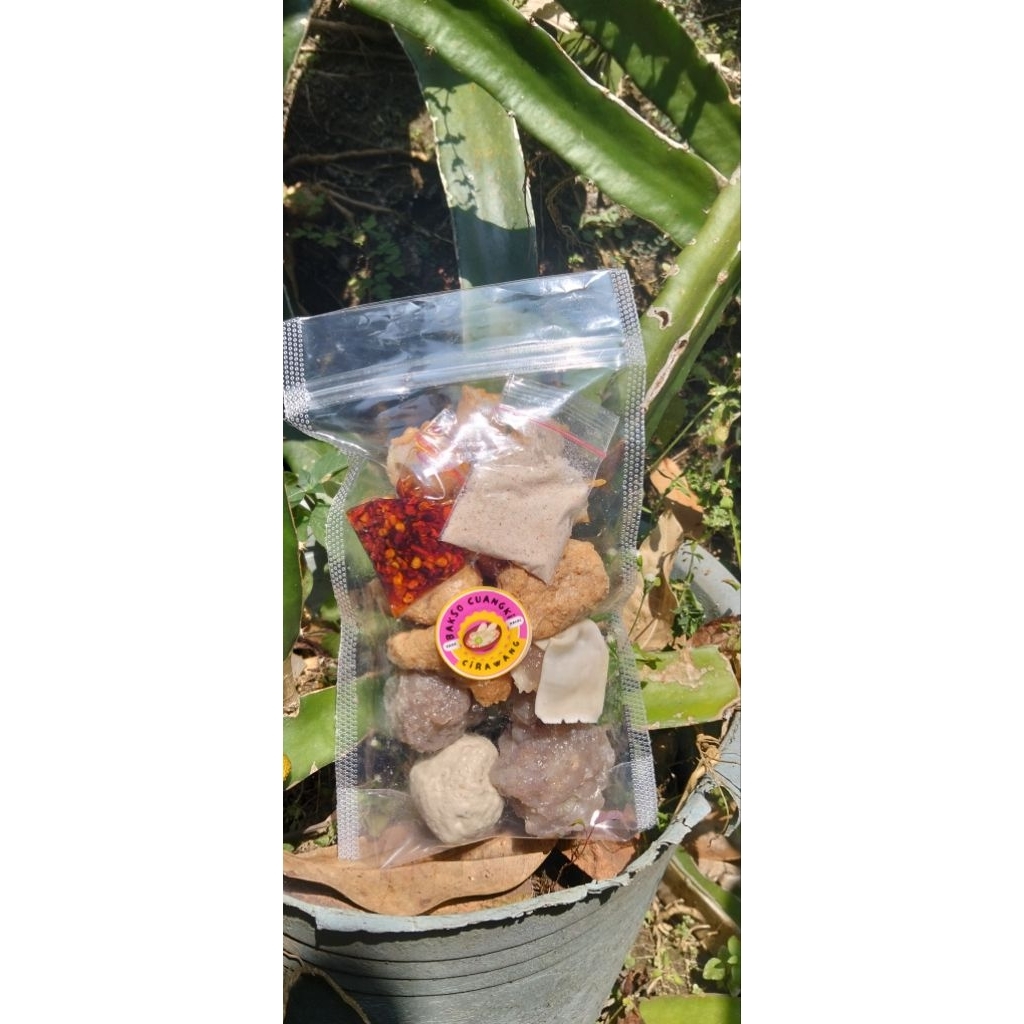 

Bakso cirawang chilioil