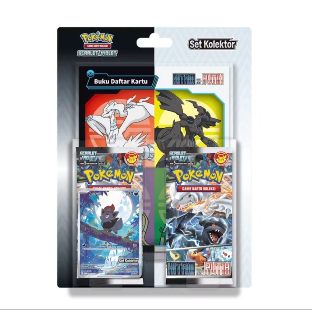Pokemon Hitam & Putih Set Kolektor TCG Indonesia SV11S
