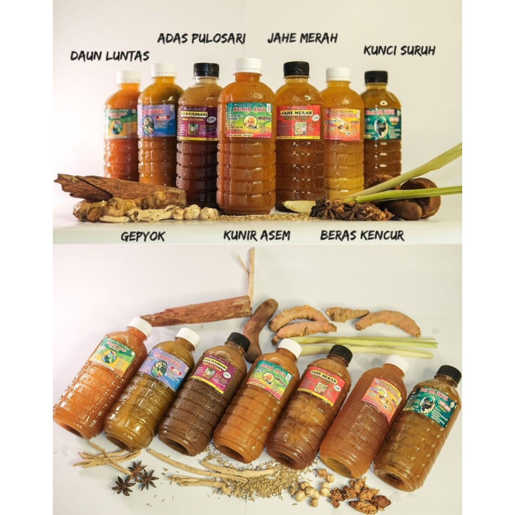 

Kunyit Asam 500ml - Jamu Lia