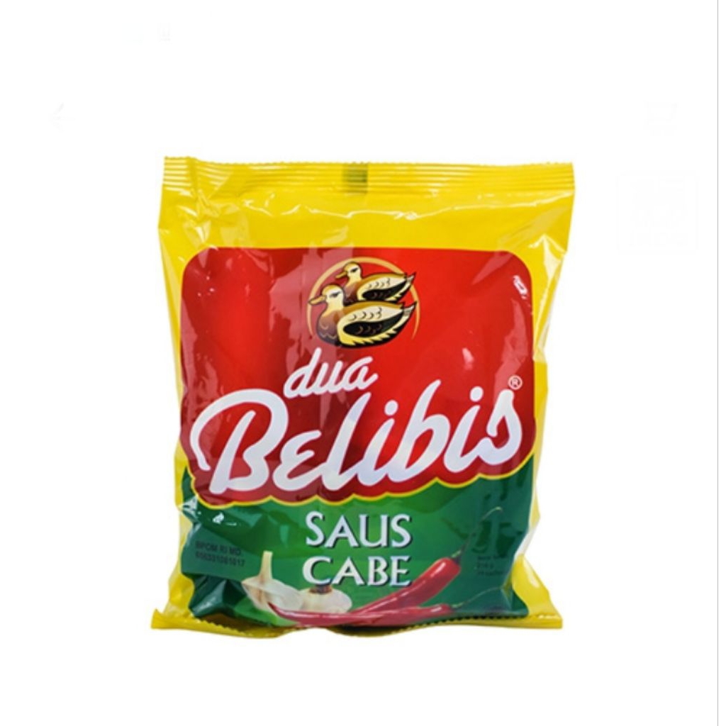 

dua belibis saus cabe 24 x 9 gram
