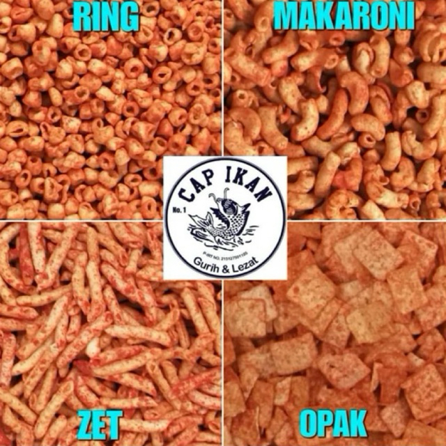 

Kerupuk Cap Ikan | All Varian