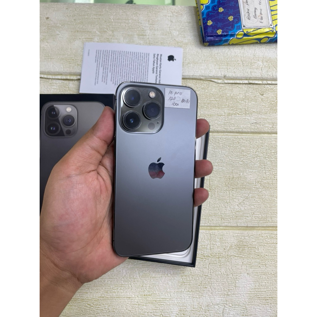 (Ibox) iphone 13 pro 128gb bekas second garansi resmi