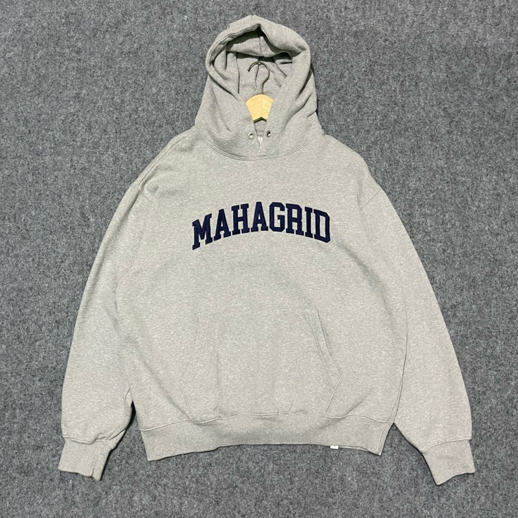 Hoodie Mahagrid logo bordir second