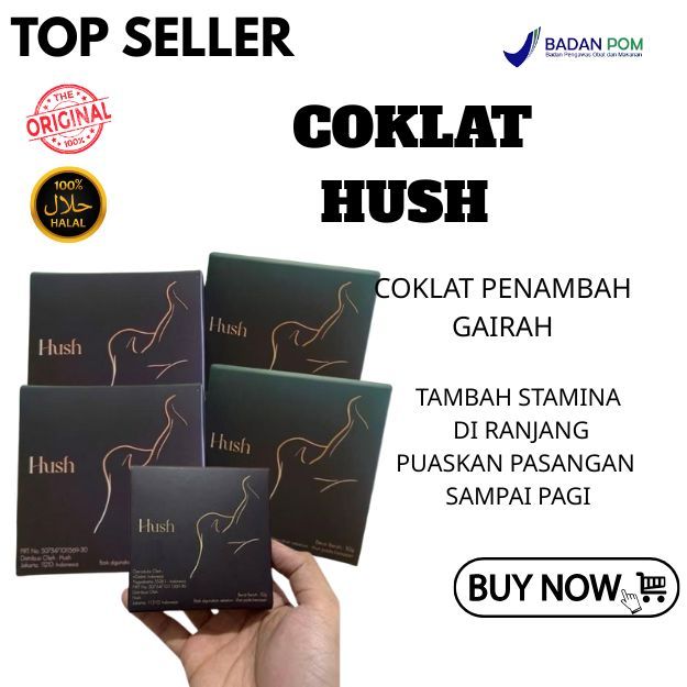 

Ready Stok HUSH Dark Coklat for Couple 32 Gram for Couple Original