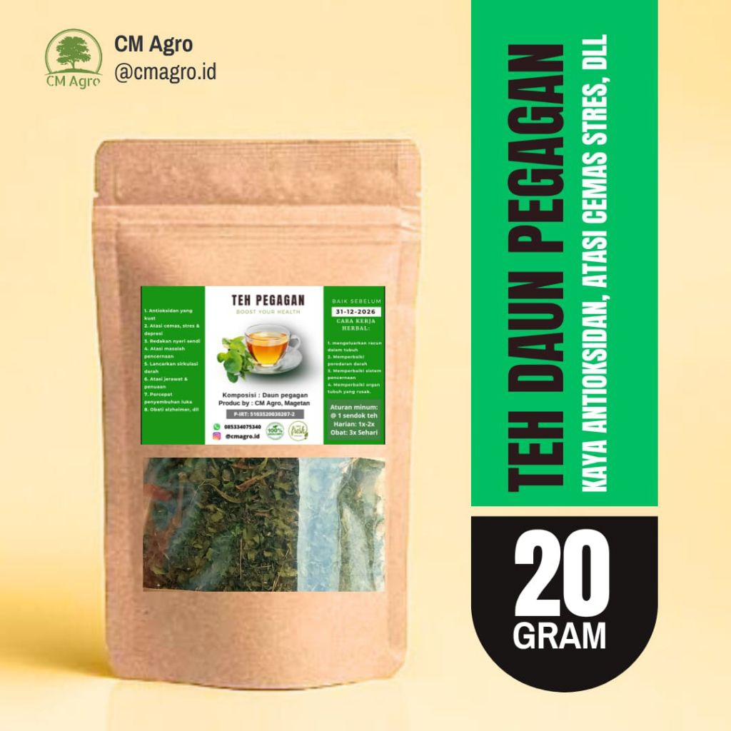 

Teh Daun Pegagan Organik | Kuatkan Fungsi Otak, Atasi Alzheimer, Atasi Nyeri Sendi, Depresi / Kecemasan dll