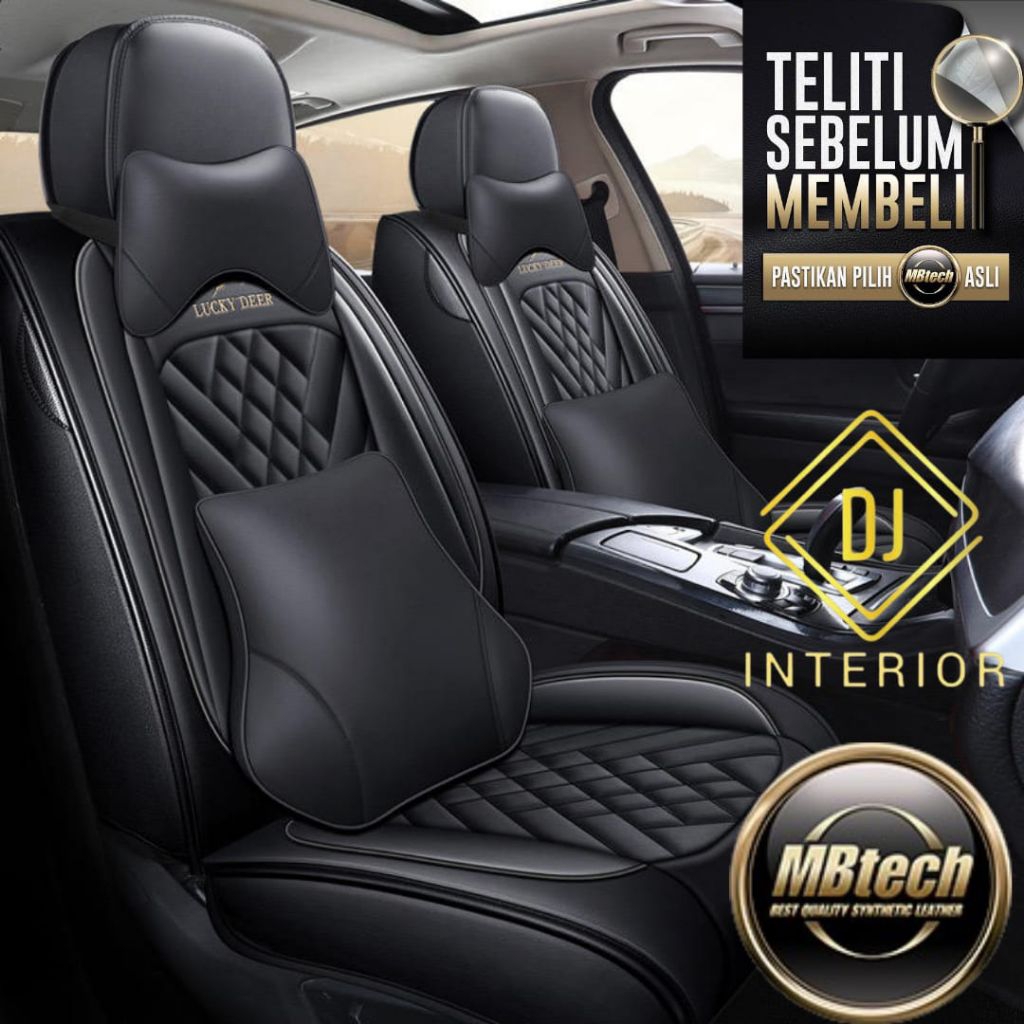 sarung jok mbtech 3 baris mobil rush 2018 - 2025 gr sport rush gr rush trd full set mbtech