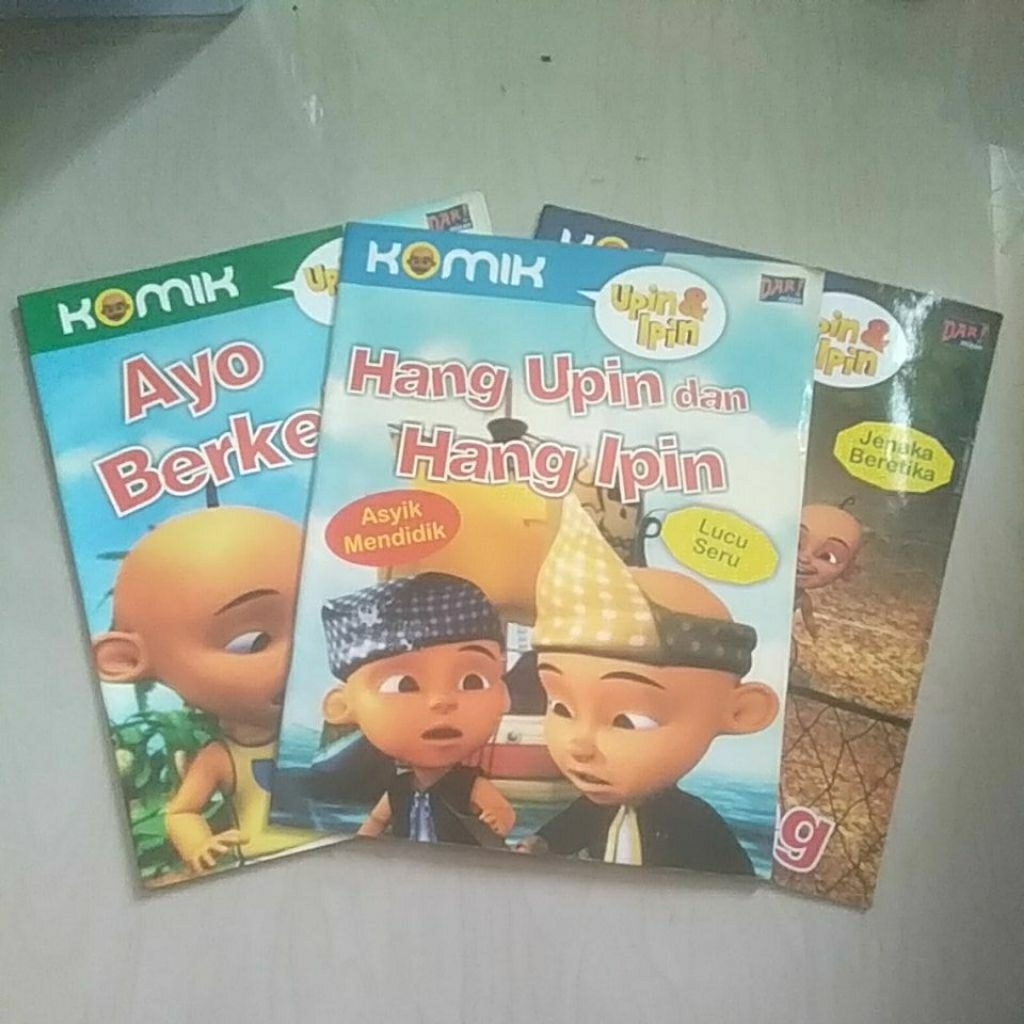 KOMIK UPIN & IPIN / FULLCOLOR / ORIGINAL