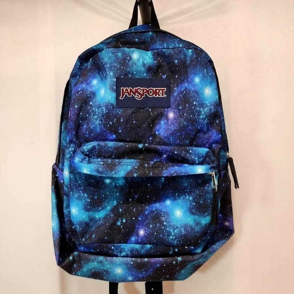 Tas Ransel Jansport Original 100% Galaxy Theme Era Tas Sekolah Model Korea