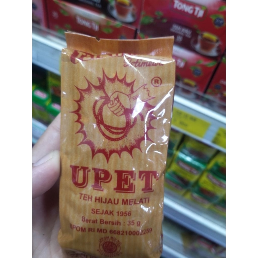 

TEH WANGI UPET HIJAU TEH HIJAU MELATI SEDUG ISTIMEWA 35GRM/MINUMAN TRADISIONAL ASLI KHAS CIREBON