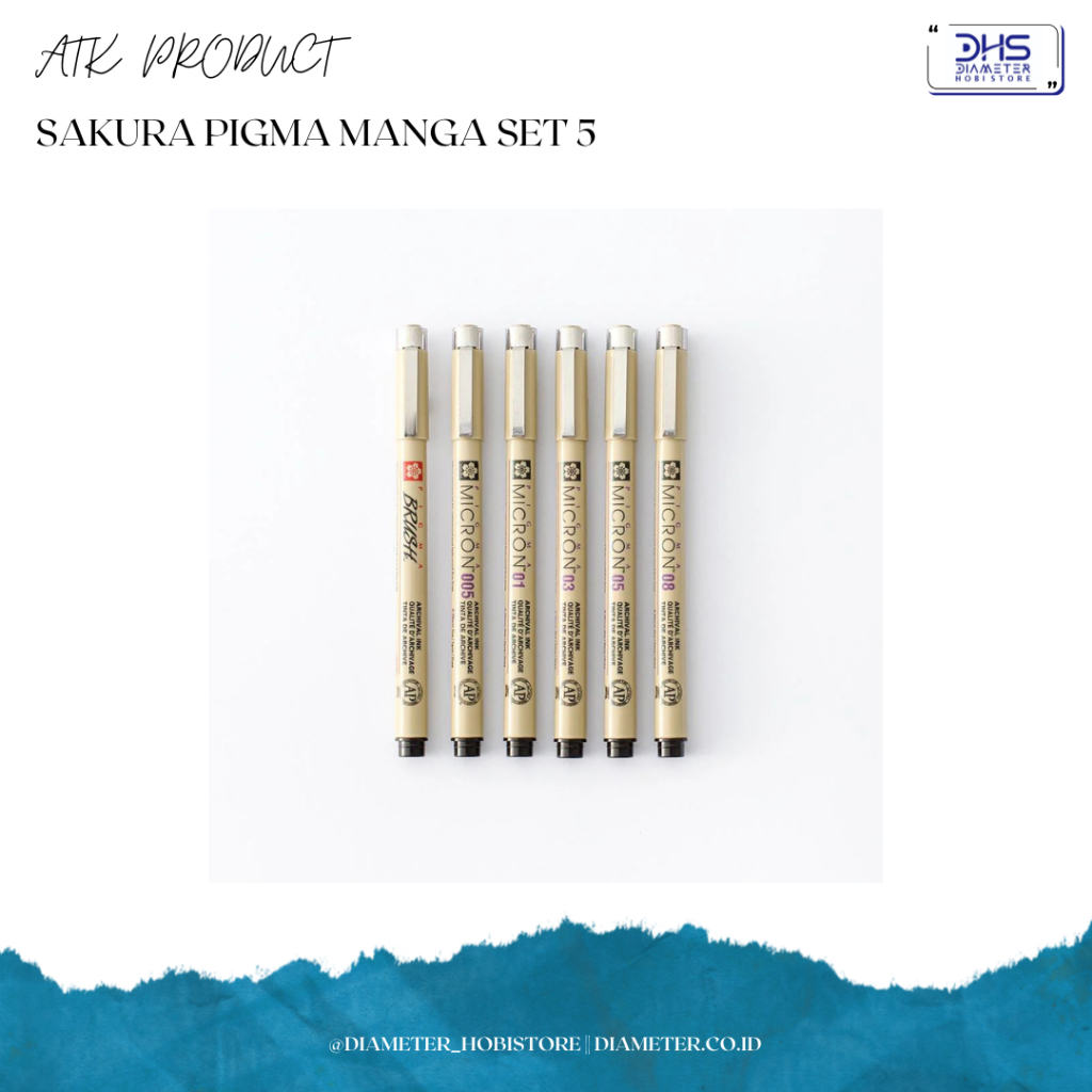 

Sakura Pigma Manga Set 5