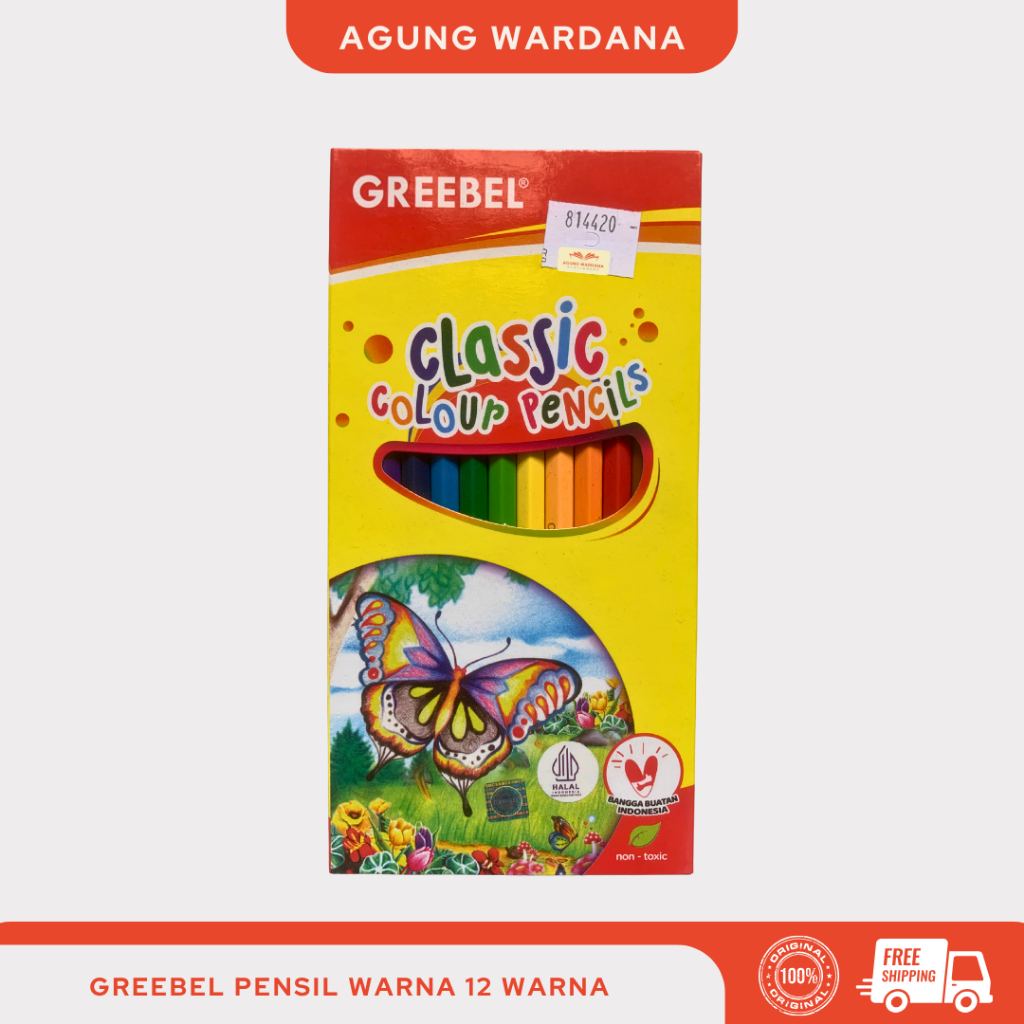

PENSIL WARNA GREEBEL CLASSIC ISI 12/24/36 WARNA
