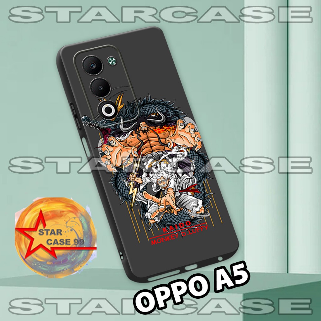 Softcase karet oppo a5 5g 2025/S33/Motif anime/casing oppo a5 5g 2025 terbaru