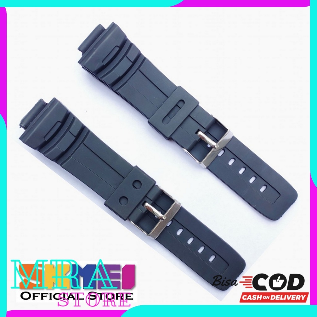 Strap tali jam tangan Skmei 1304 SKMEI 1304 Hitam tali skmei