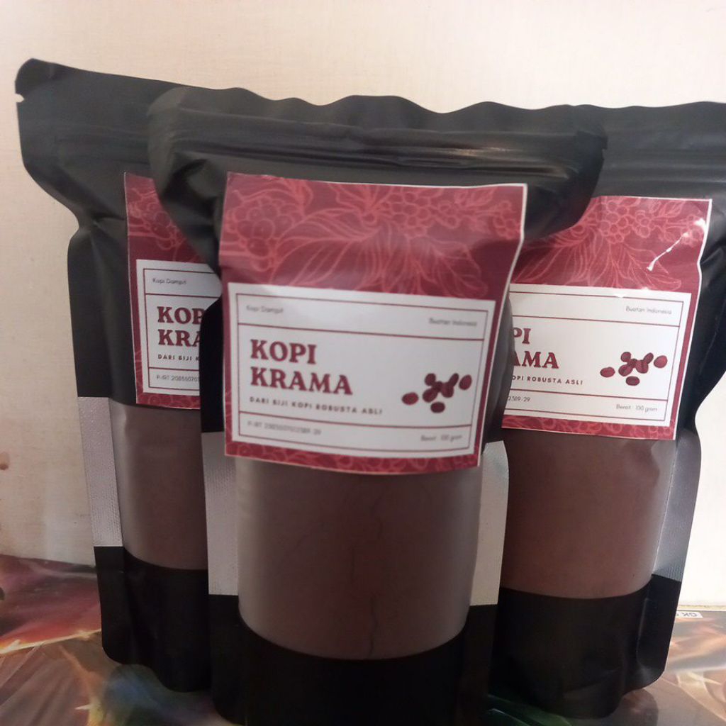 

KOPI KRAMA ASLI DAMPIT/3pcs 200gram