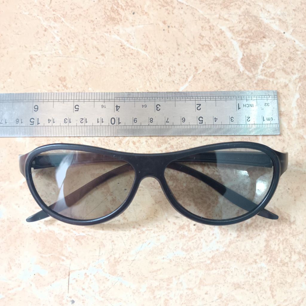 Kacamata 3D Polarized RealD Lens untuk LG Sony Panasonic Sharp 3D Passive
